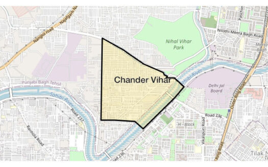 chander vihar nilothi map